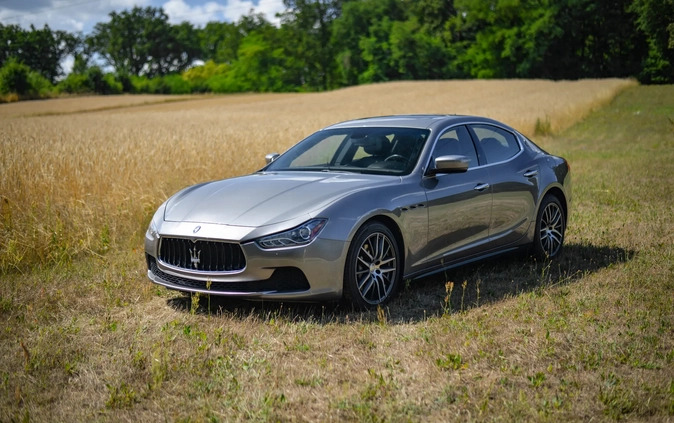 Maserati Ghibli cena 105000 przebieg: 120000, rok produkcji 2014 z Kościan małe 121